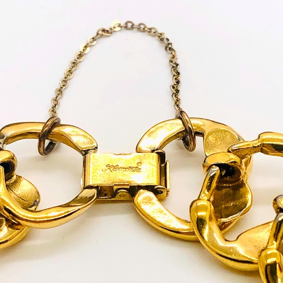 Vintage KREMENTZ Chain Link Bracelet - Picture 8 of 12